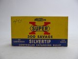 Western Super X 300 Savage Silvertip 3003 Empty Box - 1 of 4