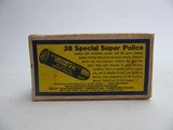 Western 38 Special Super Police Center Fire 38S3P Empty Box - 4 of 4
