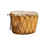Three Pueblo Style Drums - 5 of 5