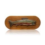 Folky Rainbow Trout Carving