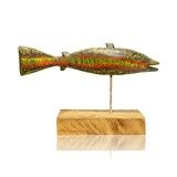 Folk Art Carved Fish - 1 of 3
