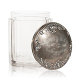 Sterling Lidded Humidor - 1 of 3