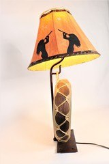 Painted Drum Lamp by Taos Drums - 2 of 5