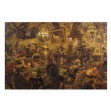 "Mind if I Join you Gentlemen" by Arnold Friberg - 1 of 8