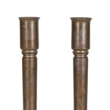 Matched Pair Trench Art Candle Holders - 4 of 5