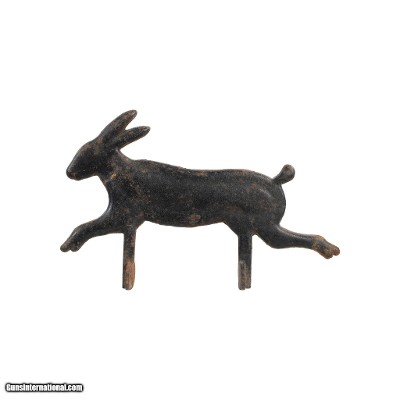 Cast Iron Rabbit Shooting Target