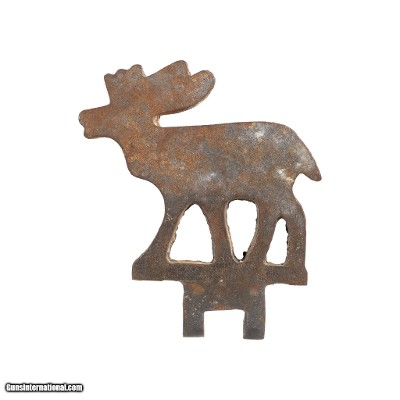 Cast Iron Moose Shooting Target