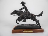"Coming Through the Rye" Rider 4 Bronze by Fredric Remington - 1 of 4