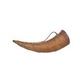Vintage Drinking Horn from Burma - 2 of 4