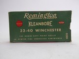 Remington Kleanbore 32-40 Winchester 165 grain Empty Box - 1 of 5