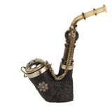 Swiss Horn Stemmed Tobacco Pipe - 1 of 5