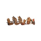 Collection of Carved Native American Indian Head Pipes - 1 of 6