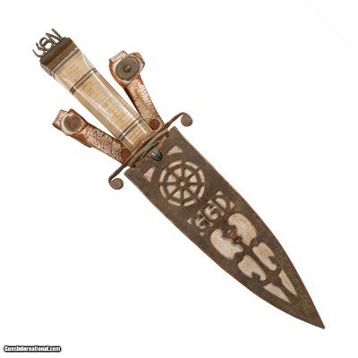 U.S.N. Trench Art Dagger
