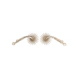 South American Large Rowel Spiked Spurs - 3 of 5