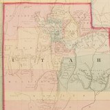 County Map of Utah and Nevada - 4 of 5