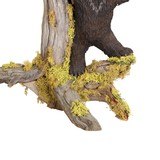 Carved Bear Cub Driftwood Floor Lamp - 6 of 7