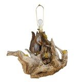 Carved Red Squirrel Table Lamp - 2 of 5