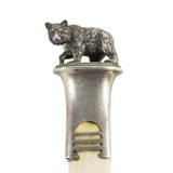 Ivory Page Turner with Grizzly - 3 of 4