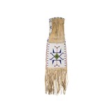 Native American Chief Silver Tongue Sioux Pipe Bag - 2 of 7