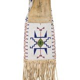 Native American Chief Silver Tongue Sioux Pipe Bag - 4 of 7