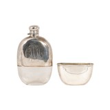 American Sterling Silver Flask - 2 of 5