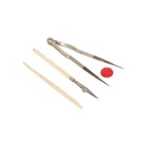 1898 Rolling Team Presentation Cane with Compass - 4 of 4