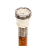 1898 Rolling Team Presentation Cane with Compass - 2 of 5