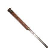 Bamboo Style Etched Blade Sword Cane - 3 of 4