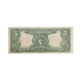 US 1899 Silver Certificate $5 Indian Chief - 2 of 5