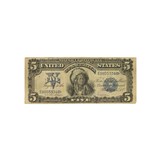 US 1899 Silver Certificate $5 Indian Chief - 1 of 3