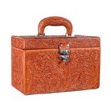 Hand Tooled Western Jewelry Case - 1 of 3