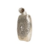 Sterling Silver Indian Head Flask - 1 of 4