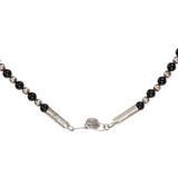 Onyx and Sterling Necklace - 4 of 6