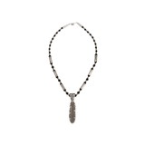 Onyx and Sterling Necklace - 1 of 6