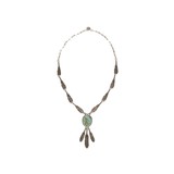 Turquoise and Sterling Necklace - 1 of 6