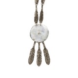 Turquoise and Sterling Necklace - 4 of 6