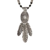 Sterling and Onyx Necklace - 4 of 6