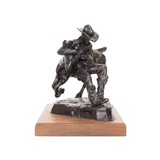 Bull Dogging by Fred Fellows - 3 of 5