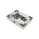 Zuni Sterling Lidded Box - 4 of 5