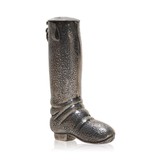 Sterling Silver Cowboy Boot Match Safe - 1 of 4