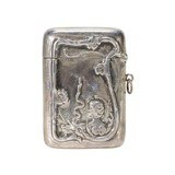 Sterling Silver Art Deco Match Safe - 3 of 4