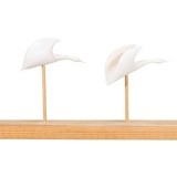 Inuit Walrus Ivory Snow Geese Scape - 3 of 5