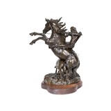 "A Calf in the Way" Bronze by Robert Scriver - 5 of 7