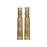 Trench Art Vases/Candle Holders - 2 of 5