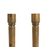 Pair Trench Art Candle Holders - 3 of 5