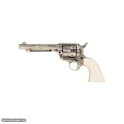 Colt Single Action Army Revolver Engraved by D.W. Harris