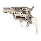 Colt Single Action Army Revolver Engraved by D.W. Harris - 4 of 9