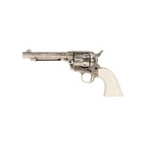 Colt Single Action Army Revolver Engraved by D.W. Harris