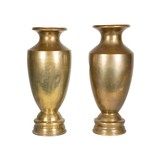 Large Trench Art Vases - 1 of 6
