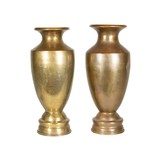 Large Trench Art Vases - 2 of 6